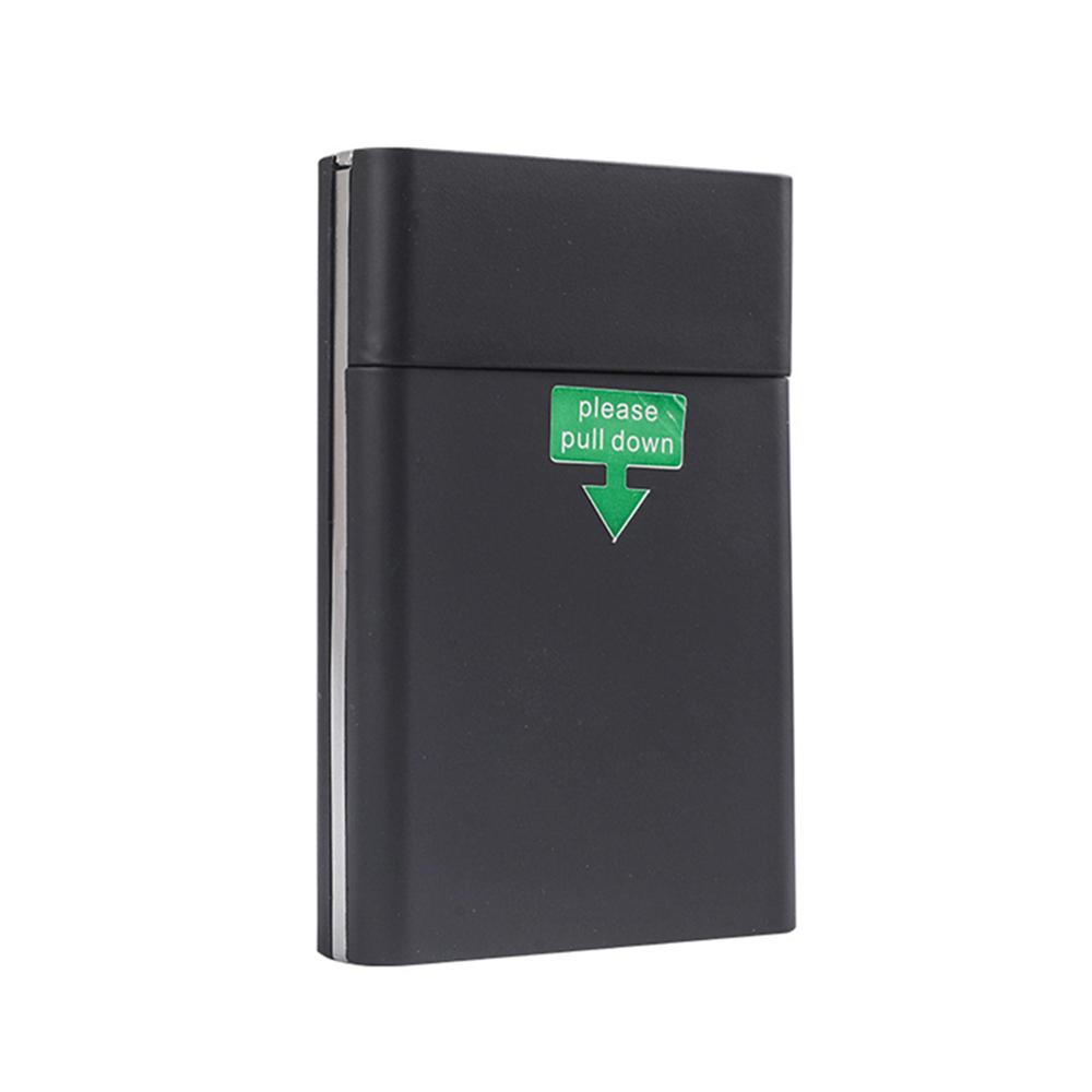 1pc Pull-down Pop-up Cap Cigarette Box Plastic Personalized Portable Moisture-proof And Pressure-resistant Box