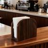 Wooden Napkin Holder Tissue Box Countertop Napkin Dispenser For Kitchens, Dining Rooms, Parties, Outdoor Settings, Restaurants