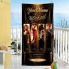Michael Jackson Customized Name Beach Towel High Absorbency & Quick-Dry Ideal for Travel Outdoor Swim Pool Yoga Surf Camping Hiking Gym Gift Holiday