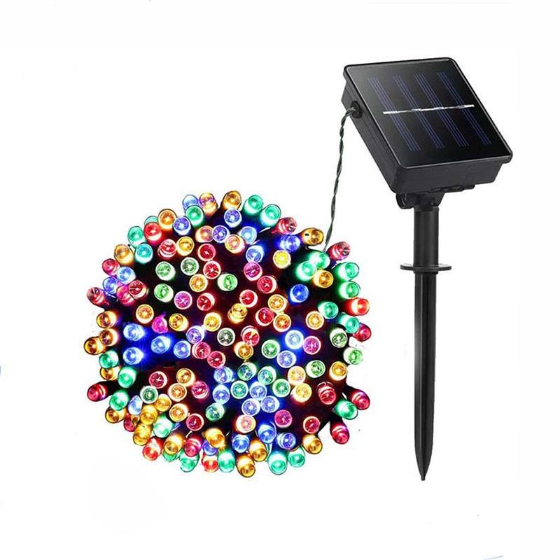 Radiant Solar Powered Led String Fairy Lights For Outdoor Christmas And Party Dcor