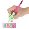 3 Stück/Set Silikon Bleistifthalter Stift Zwei-Finger Schreibhilfe Griff Haltungskorrekturwerkzeug