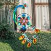 1/2Pcs Peacock Solar Outdoor Lights Auto On/Off Waterproof