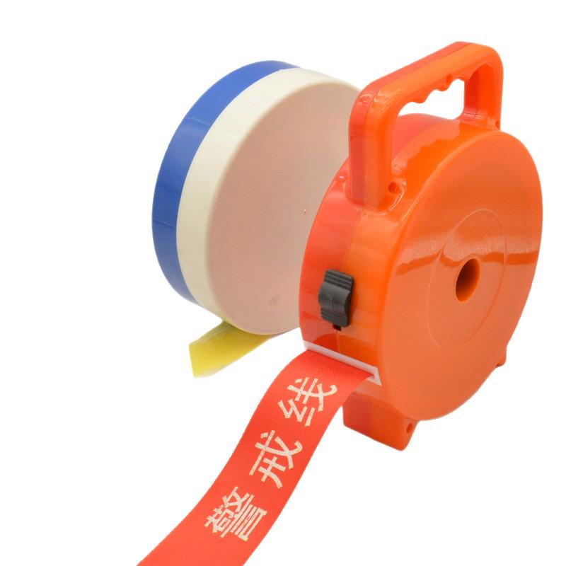 100m Retractable Construction Site Traffic Warning Barrier