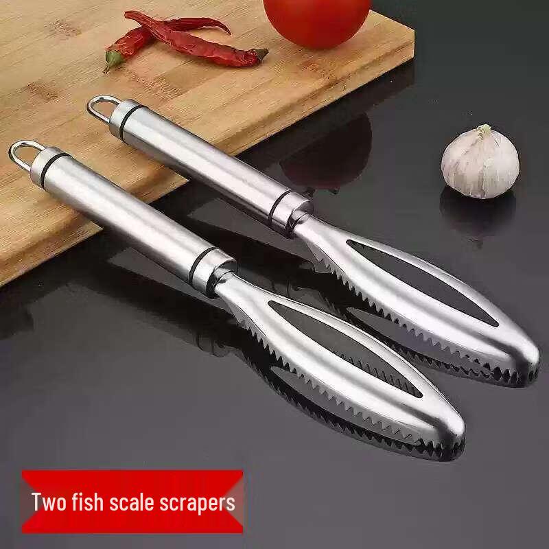 Stainless Steel Fish Scaler (2-Pack)