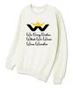 Wibelibellyu W Crown Oversized Terry Sweatshirt Cream
