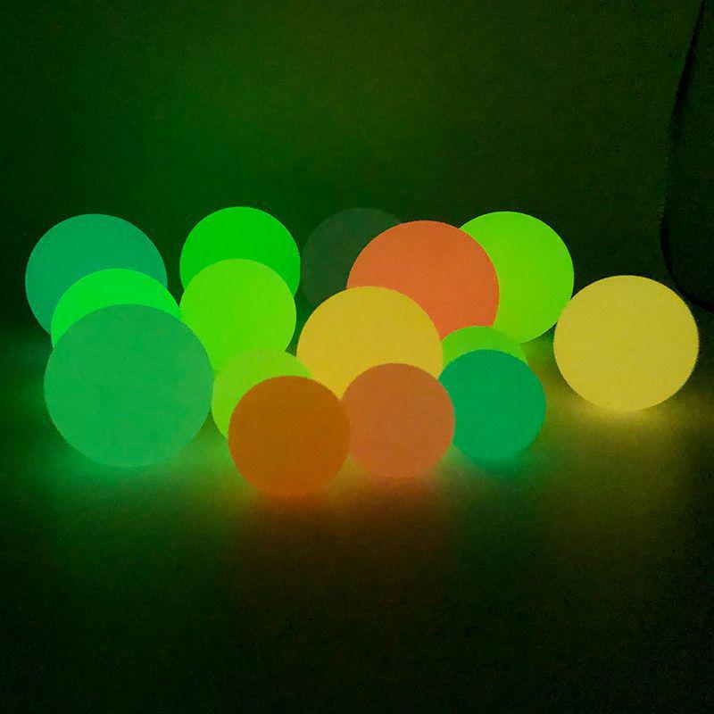 Super Large Glow-in-the-Dark Bouncy Dragon Ball - Fluorescent Solid Ball