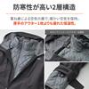 Daytona Motorcycle Jacket Spring/Autumn/Winter CE Standard Soft Protector Included Windproof Urban 3WAY Parka DJ-004 Black M Size