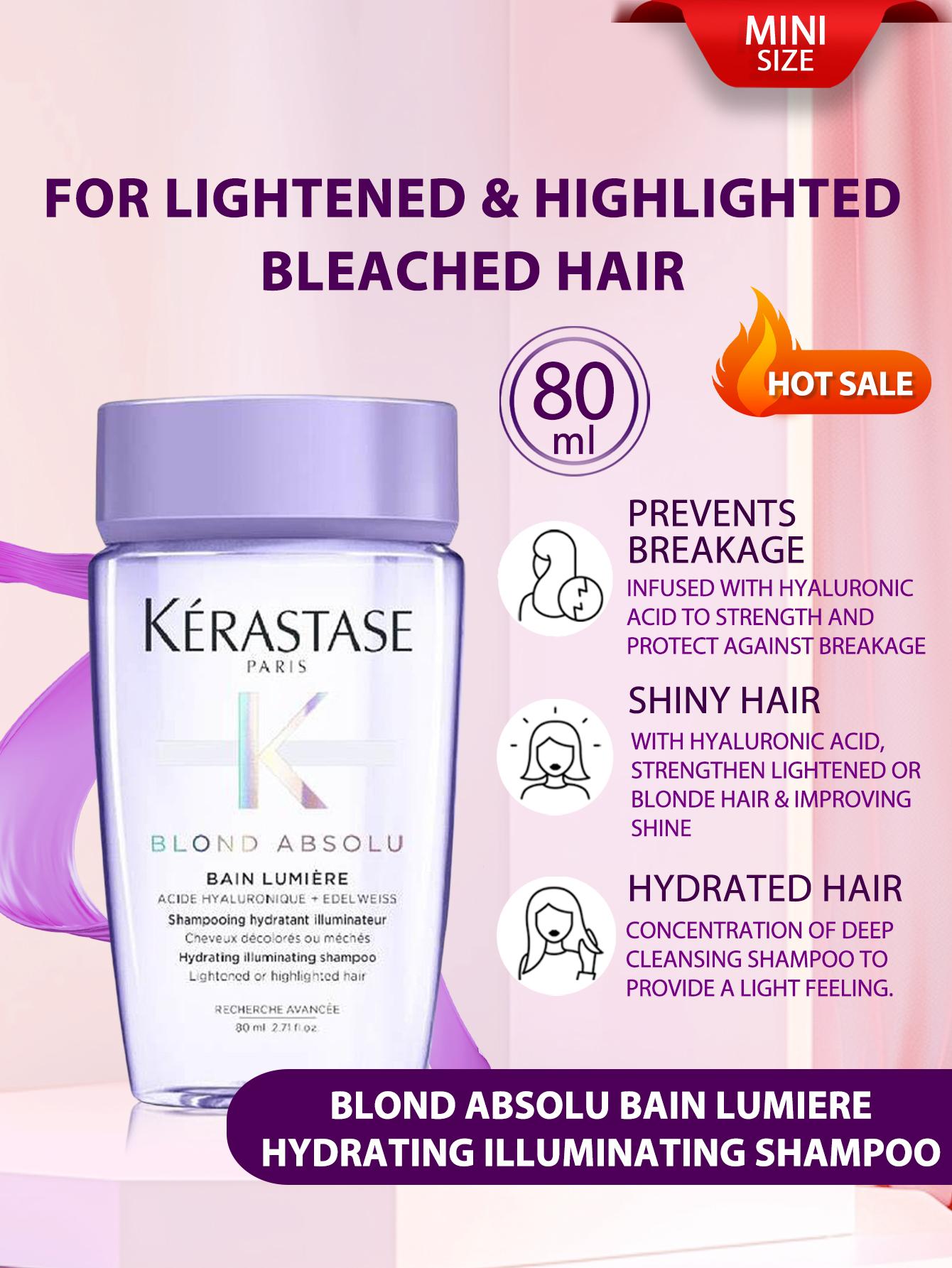 

Kerastase [Mini] Blond Absolu Bain Lumiere Hydrating Illuminating Shampoo 80ml