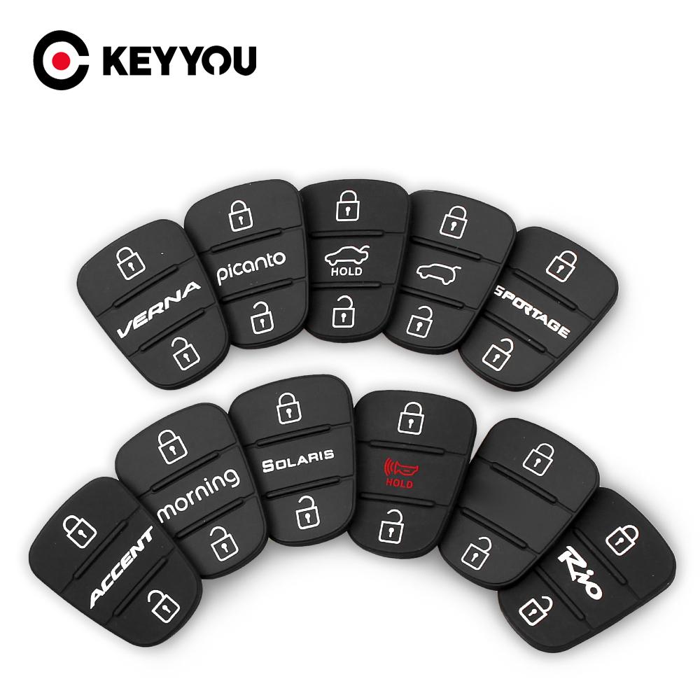

KEYYOU кнопка для ключей автомобиля для Hyundai l10 l20 l30 IX35 Solaris Accent Sportage Kia K2 K5 RIO Verna раскладывающаяся автомобильная 2/3 кнопки