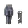 20lots Flexible Rubber Stop Beads Carps Fishing Method Feeders Quick Connectors for Pond and Beach Fishing Gear