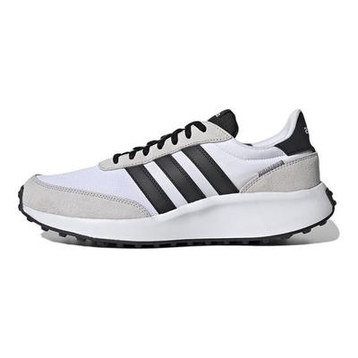 Run 70s Beyaz Siyah Gri Erkek Spor Ayakkabı Bulut Beyazı Öz Siyahı Çizgi Grisi GY3884