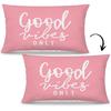 Mingnei Funny Only Motivational Pirational Quotes Throw Pillow Covers Couch Home Cushion Cover, Pirational Quotes Sofa Living Room Bed Decorative