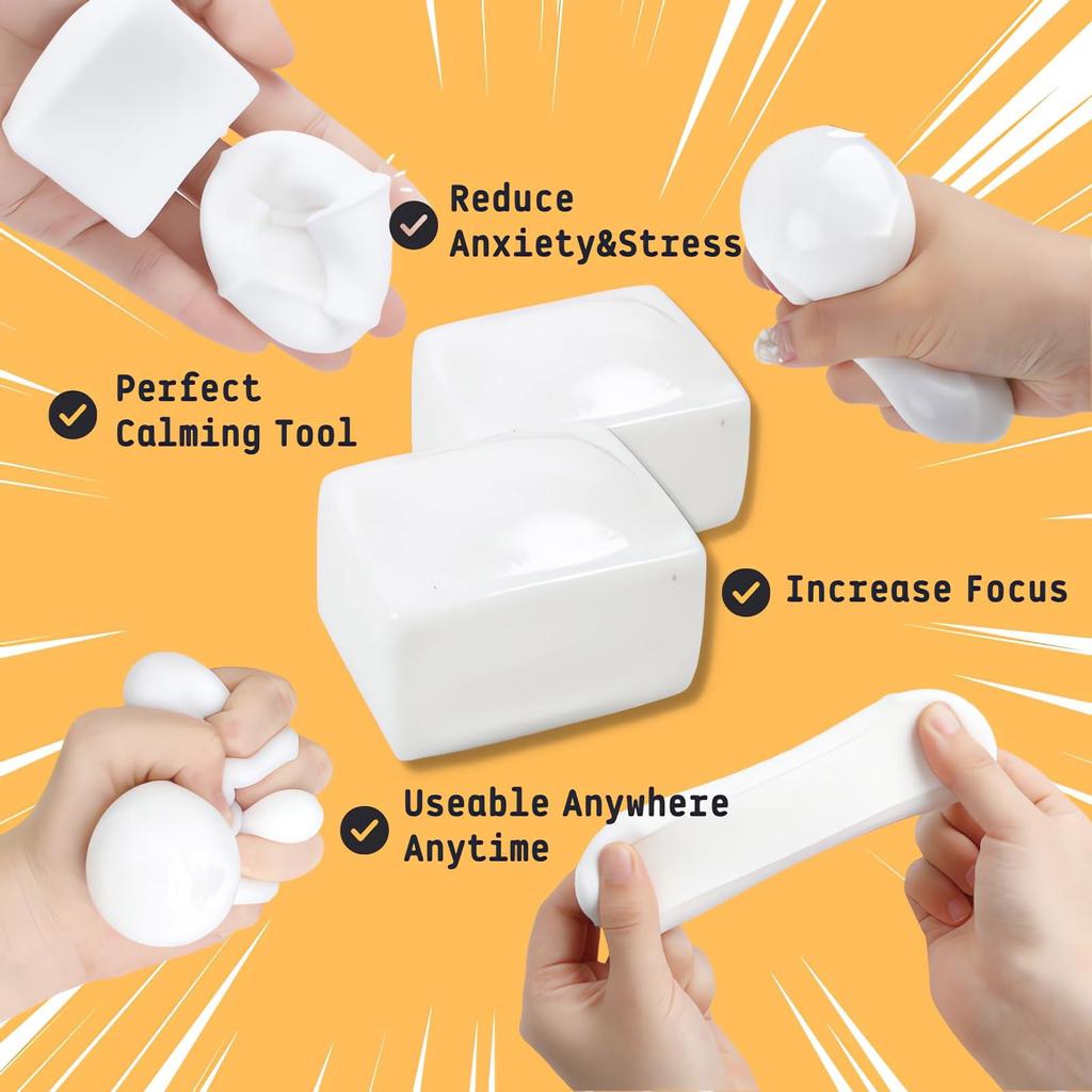 Decompression Simulation Tender Tofu Pinchle  Decompression Toys Pinchle Decompression Toys Slow  Creative Toys