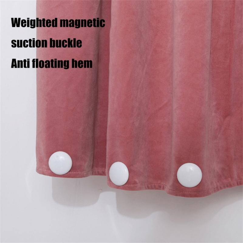 10 pezzi di fibbie magnetiche antivento per tenda da doccia, pesi di ricambio, clip magnetiche per tovaglia, evitano che il vento le sposti