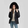 The new pie overcomes the trend of cotton-padded women's long simple cotton-padded loose coats