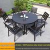 Outdoor Aluminum Alloy Patio Dining Set