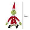 Figurines d'anime à poils verts, décoration de Noël parfaite, figurine de monstre aux cheveux verts, adorable poupée en peluche, jouet d'anniversaire pour enfant, cadeaux