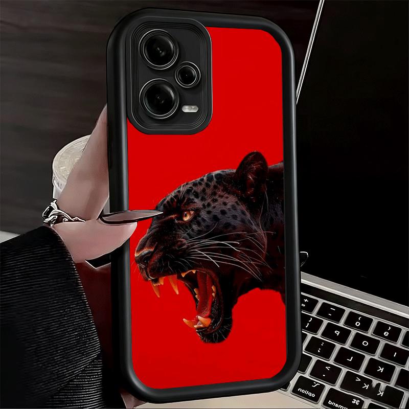 

Черная Пантера Крутое Животное Мягкий Чехол для Телефона для Xiaomi Poco X7 X6 X5 Pro X4 Gt X3 F7 Ultra M8 M7 Redmi 15C 15 14C 13 13C 12 12C 10 Xiaomi Poco F7