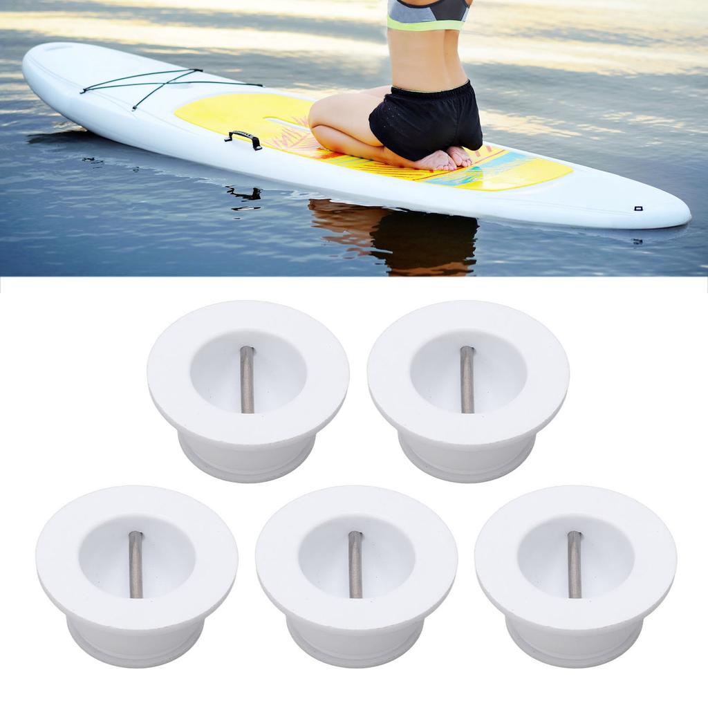 5pcs Surf Leash Plug Replacement Round Surfboard Longboard Cup Plug for Repairing