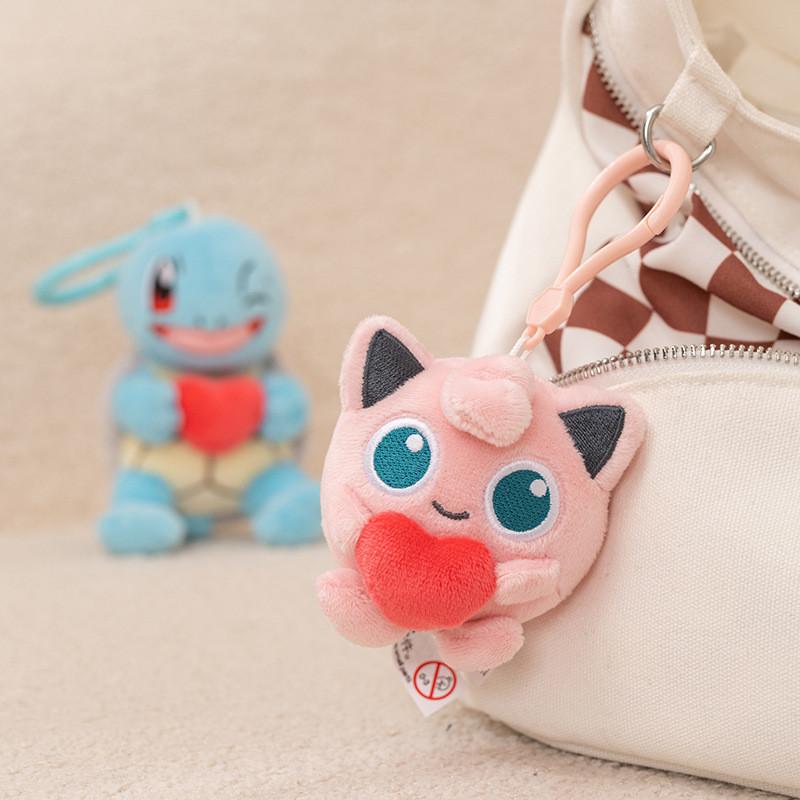 Plush Pokémon Toy Cute Cartoon Keychain Backpack Pendant Children Holiday Gift