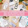 Cat Shaped Thermal Printer Portable Wireless Bluetooth Printer  Student