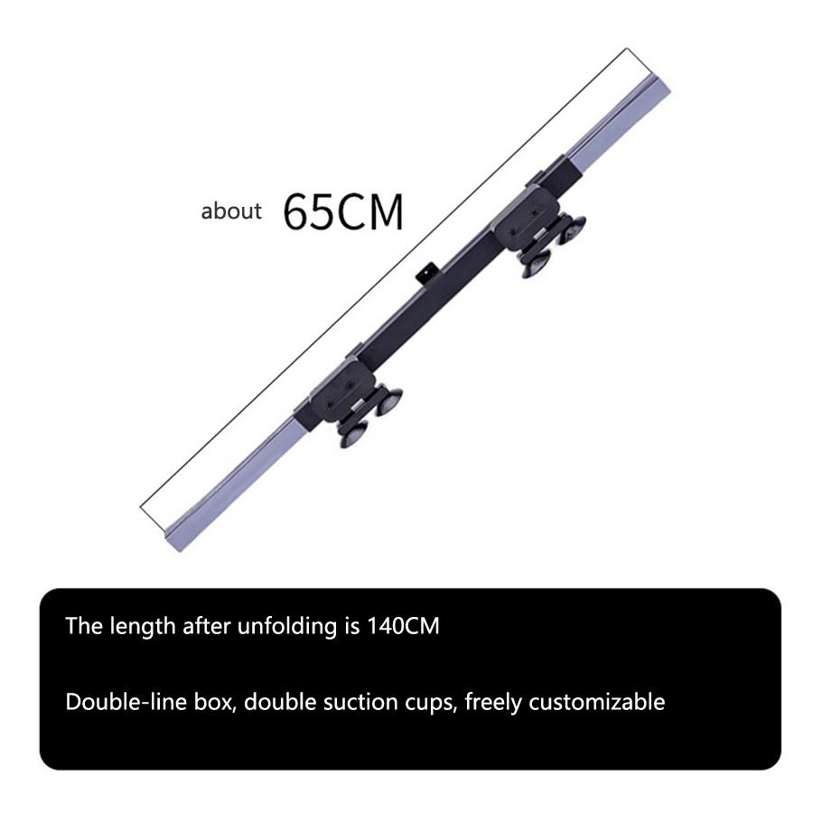 Sun Shade for Car Large Retractable Windshield Visor Protector Blocks UV Rays Auto Sunshade Fits Front Window Suction