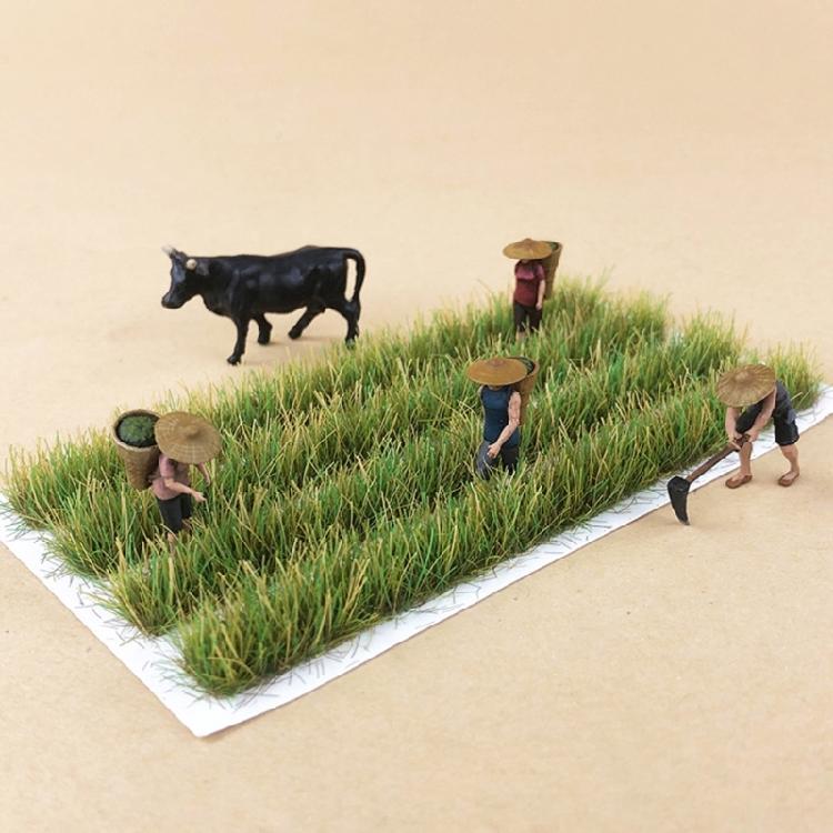 Enhances Miniature World 1/87 Scale DIY Resins Farm Scene Figures, Realistic Detailing for Collectors