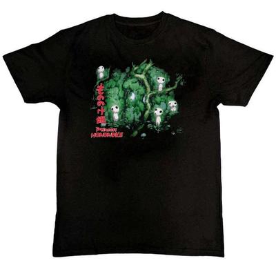 Princess Mononoke Studio Ghibli Graphic Print Unisex T-Shirt S M L XL 2 3 4 XL