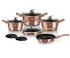 Granit-Topfset berlinger haus bh-6191 Rose Gold Lumarko!