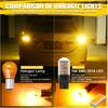 2025 Update Amber 7443 7440 T20 LED CANBUS 144SMD Car Turn Signal Light Parking Lamp BulbTurn Signal 2