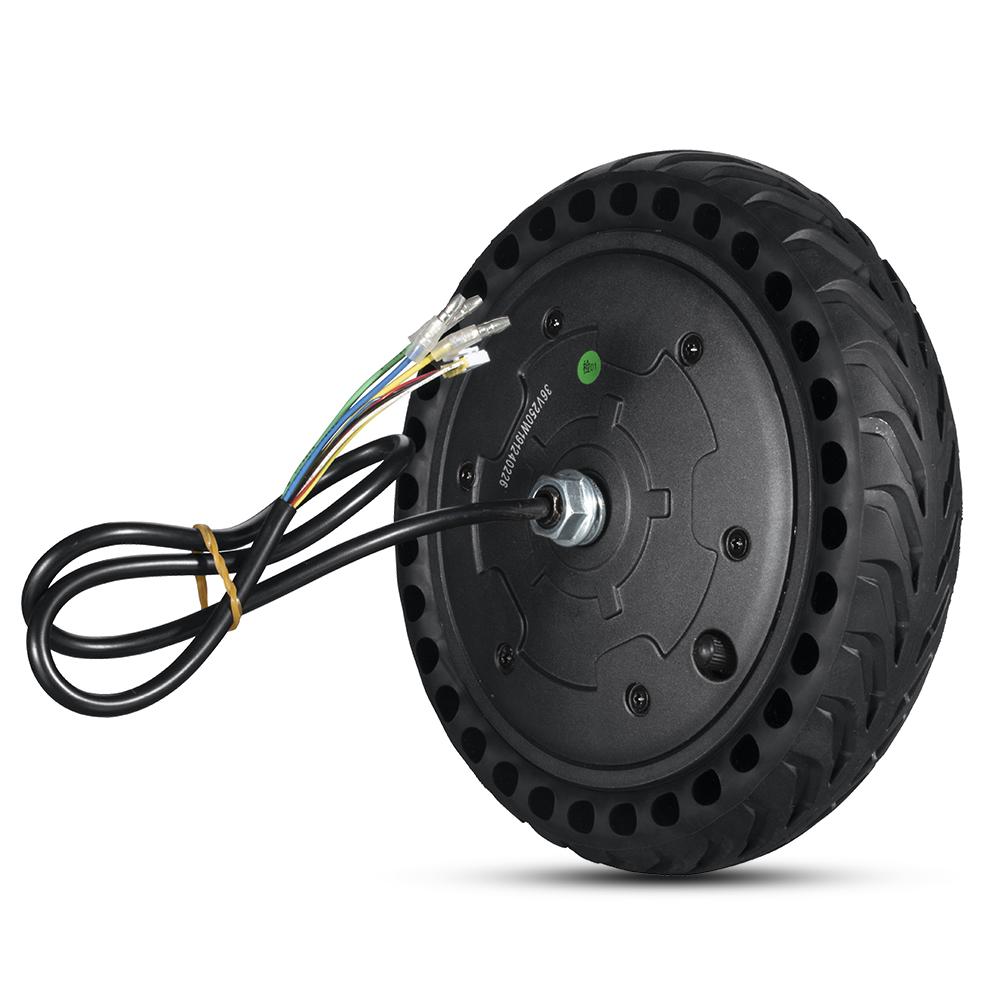 36V 300W Scooter Hub Motor Electric Wheel Motor 8.5inch Brushless Gearless Electric Scooter Motor Solid Tire 8.5inch