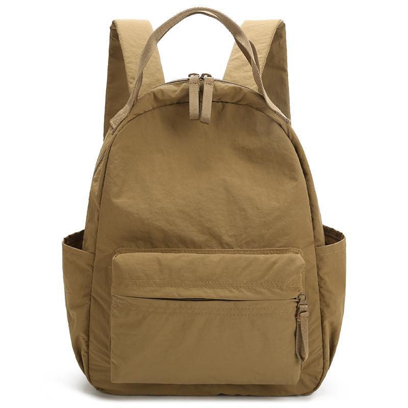 Schoolbag1011 New Oxford Cloth Backpack Female Student School Bag Large Capacity Lightweight Versatile Fashion Travel Backpack Men