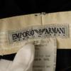 Emporio Armani 90s Italian Wool Old Pants Suit Setup 38/42 Black Women Used