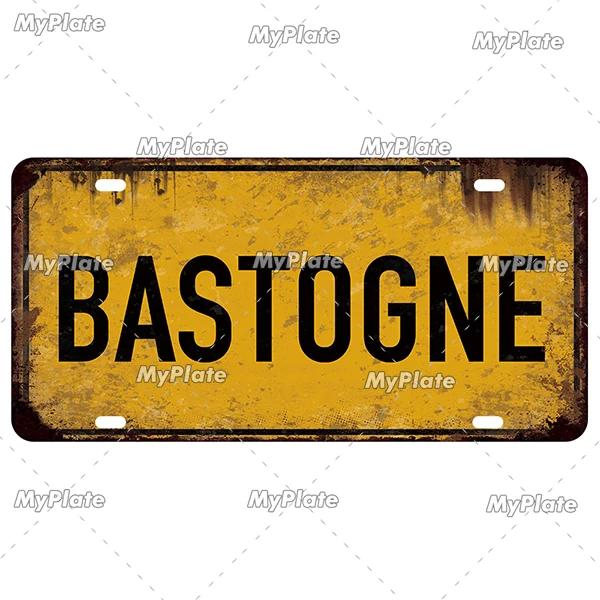 [MyPlate] Vintage Berlin Arnhem City 15x30CM Plate Metal Sign Vintage Plaque Tin Sign Man Cave Decoration Bar Sign Club Poster