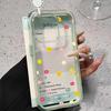 ins color flower is suitable for Apple 17promax mobile phone case iPhone16 two-in-one 14/15 color edge 13 sets