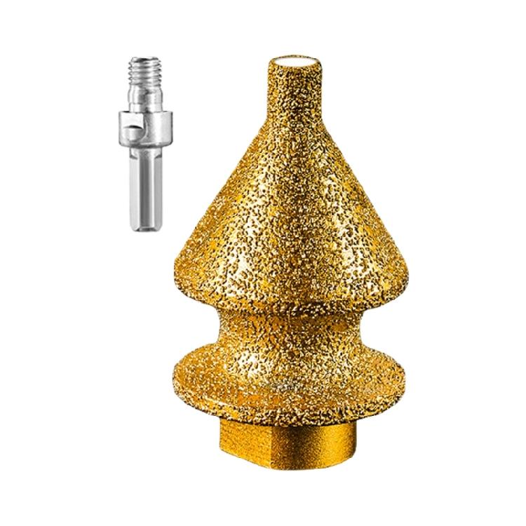 

Stone Tipped Drill Bit Carbides Beveling Chamfer Bit for Porcelain Extended Handle Thread Suitable for Cutting Machines