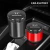 For Honda AcCar LED Ashtray Garbage Coin Storage Cup Container Cigar Ashtray For Honda Civic Fit Jazz Accord Pilot CRV Odyssey Passport