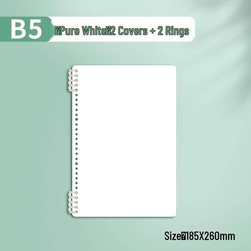 B5 Loose-Leaf Durable Notebook: Thick, Comfortable, Perfect for Students