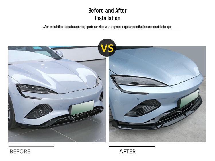 BYD Seal Front Lip No-Punch Modification Kit - Large & Small Body Sports Exterior Parts