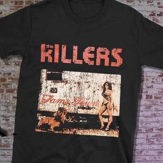 THE KILLERS Sam s Town Hot Fuss Tour Concert T-shirt, Size S to 5XL Unisex T-Shirt XXXL