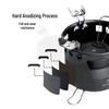 Shan Zhi Ke Dual-Use Detachable Alcohol Stove for Outdoor Tea Brewing - Portable, Windproof, Solid & Liquid Compatible for Camping