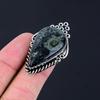 Wedding Gift For Her 925 Silver Natural Kambaba Jasper Multi Stone Ring Size 6.5
