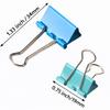 120pcs Binder Clips 0.75 Inch/2Cm, 120 Pack-Color Choices, Durable Hold for Papers & Home/Office Arrangement