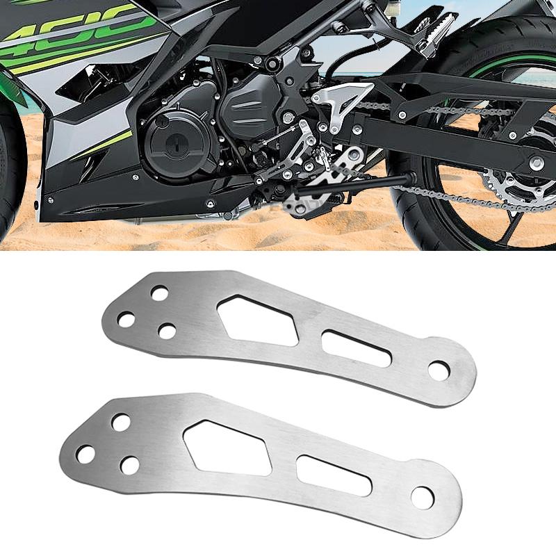 2024 Motorcycle Rear Lowering Links Lower Drop Kit Suspension Links Accessories For Kawasaki For ninja 400 Z400 Z 400 2018-2023