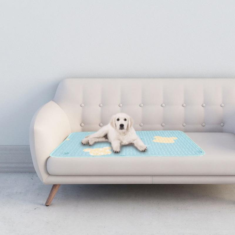 Pet Ice Silk Cushion Summer Dog Bed Latex Sleeping Mat Floor Pad Cat Bed Cooling Mat Scratch Resistant Nest Cushion
