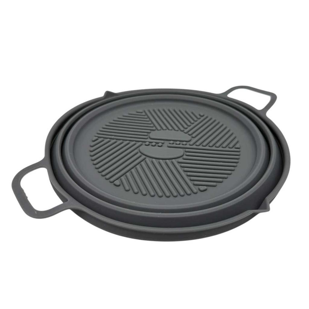 SILICONE INSERT FOR FRYER, FOLDABLE, ROUND, 19cm