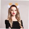 [FOMIYES] 3 Cute Goat Ear Headbands, Plush Sheep Horn Headbands for Birthday Parties and Halloween, Suitable for Kids and Adults, Fashionable and