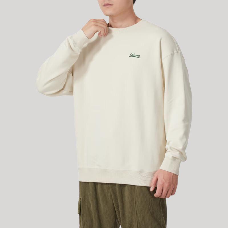 New PUMA Sweatshirts Men's White 630947-80