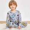 Set Pigiama per Bambine da 2 a 3 4 5 6 7 8 9 10 11 12 13 14 Anni Cotone 100 Bambini Piccoli Pigiama Manica Lunga Carino Pigiama Gatto Rosa Pjs