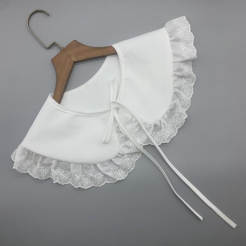 Korean Fashion Doll Neckline Decorative Collar With Polyester Material For Outfits